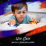 36 Pieces Light up Mini Finger Skateboards LED Fingerboard Creative Fingertips Movement Party Favors Novelty Creative Toys Finger Skater Party Supplies Props Decoration Glow in the Dark Party Supplies from Sosation