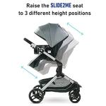 Graco Modes Nest Travel System | Includes Baby Stroller with Height Adjustable Reversible Seat, Bassinet Mode, Lightweight Aluminum Frame and SnugRideÂ® 35 Lite Elite Infant Car Seat, Bayfield by AmazonUs/GRAR9