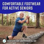 Bitly Plantar Fasciitis Socks for Women & Men - Best Foot & Ankle Compression Sleeve, Brace for Everyday Use - Provides Arch Support & Heel Pain Relief (Black, Large) by 