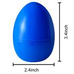 12 Packs Prefilled Easter Eggs with Toys Construction Cars Building Blocks (12 in 1), 3.4" Easter Eggs for Easter Eggs Hunt, Easter Basket Stuffers, Party Favor, Easter Filling, Classroom Prize by Joyin Inc.