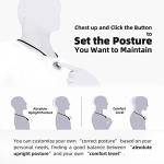 UPOSTURE-C (Onyx Black) | Iterated from UPOSTURE. A Cute Posture Trainer, Confidence Builder. Strapless, Standalone and Easy to Use. Coming with more options Now! from Hangzhou Zhixing Technology Co., Ltd.