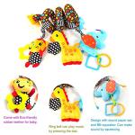 Hanging Toys for Car Seat Crib Mobile, willway Infant Baby Spiral Plush Toys for Crib Bed Stroller Car Seat Bar from yutuo