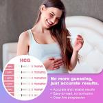 Ovulation Test Strips Powered by Premom Ovulation Predictor APP, FSA Eligible, 40 Ovulation Test and 10 Pregnancy Test Strips, 40LH +10HCG from Easy Healthcare Corporation