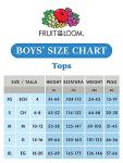 Fruit of the Loom Big Cotton T Shirt, Boys-10 Pack-White, Medium by Fruit of the Loom