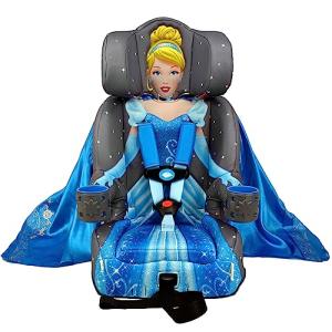 KidsEmbrace 2-in-1 Harness Booster Car Seat, Disney Princess Cinderella, Gray from KidsEmbrace, Disney