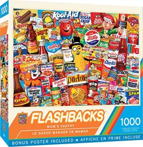 MasterPieces Flashbacks 1000 Puzzles Collection - Mom's Pantry 1000 Piece Jigsaw Puzzle For Adults by MasterPieces PuzzleÂ Company