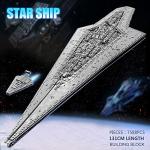 Mould King 13134 Super Star Destroyer Model Ship, Executor Star Dreadnought Building Toy, 7588+Pcs Collectible Build Toy Model Gifts, Build and Play Awesome Toy Building Kit for 8-12 Boys Collection from Mould King
