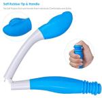 Eurobuy Long Reach Comfort Wipe, Bottom Buddy Toilet Tissue Wiping Aid, Folding Comfort Wipe Self Assist Toilet Aid, Ideal Daily Living Bathroom Aid for Limited Mobility from Eurobuy