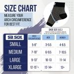 SB SOX Plantar Fasciitis Compression Socks for Women & Men (1 Pair) - BEST Ankle Socks for Plantar Fasciitis Relief, Arch Support, and Foot/Heel Pain for Everyday Use (Nude, Medium) from SB SOX