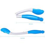 Eurobuy Long Reach Comfort Wipe, Bottom Buddy Toilet Tissue Wiping Aid, Folding Comfort Wipe Self Assist Toilet Aid, Ideal Daily Living Bathroom Aid for Limited Mobility from Eurobuy