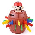 TCOOME Pirate Barrel Toys Can Pop Up ,Funny &Novelty Bucket Toy for Kids,Adults Random&Decompression Puzzle Game for Party ,Tricky Spoof Game Lottery Toys for Home Game by TCOOME CO.,LTD