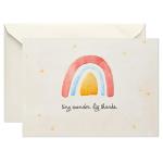 Hallmark Pack of Baby Shower Thank You Cards, Watercolor Rainbow (40 Cards and Envelopes) from Hallmark Marketing Company, LLC (Office)