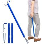 Metal Shoe Horn & Dressing Stick - Sock Remover Tool Independent Living Aids for Elderly Disabled Men Women from Fanwer