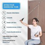 Fanwer Shoulder Pulley, Over The Door Exercise Pulley for Rotator Cuff Recovery, Arm Rehabilitation Over Head Pulley System, Increase Mobility â Flexibility Stretching â Range of Motionâ¦ from Fanwer