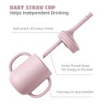 Baby Led Weaning Supplies - CSFICTS Baby Feeding Set - Silicone Suction Bowls, Divided Plates, Straw Sippy Cup - Toddler Self Feeding Eating Utensils Dishes Set with Bibs, Spoons, Fork - 6 Months from Shenzhen Ruidasen Technology Co., Ltd.
