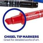 Crayola Low Odor Dry Erase Markers for Kids & Adults, Chisel Tip, Back To School Supplies, 12 Count from Crayola