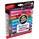 Crayola Low Odor Dry Erase Markers for Kids & Adults, Chisel Tip, Back To School Supplies, 12 Count from Crayola
