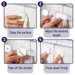 Bates- Child Safety Strap Locks, 6 Pack, Child Proof Cabinet Latches, Child Safety Cabinet Locks, Drawer Locks Baby Proofing, Baby Cabinet Safety Latches, Baby Proof Cabinet Locks from Bates Choice Pro