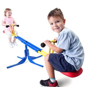 Grow'n Up Heracles Seesaw, 360 Degrees Rotation Teeter-Totter, Backyard Playground Outdoor seesaw, Sturdy & Durable outdoor play by Grow'n Up