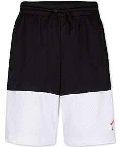 Nike Jordan Boys Jumpman Athletic Mesh Shorts (Black, X-Large) from Nike