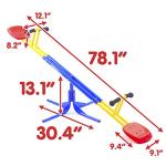 Grow'n Up Heracles Seesaw, 360 Degrees Rotation Teeter-Totter, Backyard Playground Outdoor seesaw, Sturdy & Durable outdoor play by Grow'n Up