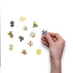 Reef Dream: A Flow State Circular Jigsaw Puzzle from Skittledog