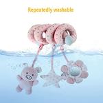 AIyMltd Spiral Toys for pram,Spiral Activity Hanging Toys Car Seat Toys Baby Spiral Toy,with Ringing Bell Soft Cuddly Toy,Suitable for All Babies by AIyMltd