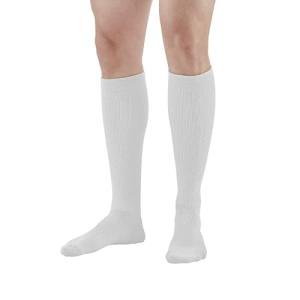 Ames Walker AW Styles 120/125/150 Coolmax 20 30 Knee High Socks White Large by Ames Walker