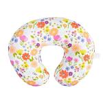 Boppy Original Nursing Support, Multicolor Spring Flowers, Ergonomic Breastfeeding, Bottle Feeding, and Bonding, Firm Hypoallergenic Fill, Removable Cover, Machine Washable, FKA Boppy Nursing Pillow by Boppy