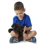 Melissa & Doug Benson Black Lab - Stuffed Animal Puppy Dog by Melissa & Doug
