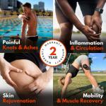 REVO the Original 4-in-1 Smart Cupping Therapy Massager with Red Light Therapy for Targeted Pain Relief, Knots, Aches, Muscle Soreness, Circulation and Tighter Skin | Portable Electric Cupping Kit from Revomadic