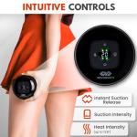 REVO the Original 4-in-1 Smart Cupping Therapy Massager with Red Light Therapy for Targeted Pain Relief, Knots, Aches, Muscle Soreness, Circulation and Tighter Skin | Portable Electric Cupping Kit from Revomadic