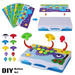 224 Piece STEM Building Toys for Kids 4 5 6 7 8 Year Old, Trendy Bits Drill Puzzle with Screwdriver Tool Set, Mosaic Drill Set for Boys and Girls Ages 4-8 from SUPSTEM