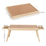 Lavievert Wooden Jigsaw Puzzle Table Puzzle Board, Large Portable Folding Tilting Table with 2 Drawers & Non-Slip Surface for Puzzles Up to 1,000 Pieces by Lavievert