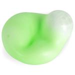 Master Toys & Novelties Glow in The Dark Super Duper Lime Green 4 inch Thermoplastic Resin Squish Ball by Master Toys & Novelties