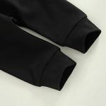 Baby Boys Clothes 3 6 9 12 18 24M 3T Pants Set Hooded Patchwork Hoodie Plaid Sweatpants Fall Winter Outfit (Black-Plaid, 0-6 Months) from MA&BABY