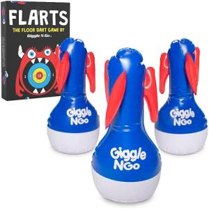 Giggle N Go Flarts Outdoor Games for Family - Yard Games and Fun Family Games for Kids and Adults.. Great Indoor Game. Our Lawn Games Version of Lawn Darts from GIGGLE N GO