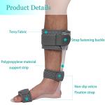 Komzer AFO Foot Drop Brace Medical Ankle Foot Orthosis Support Drop Foot Postural Correction Brace (Medium, RIGHT) by Komzer
