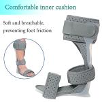 Komzer AFO Foot Drop Brace Medical Ankle Foot Orthosis Support Drop Foot Postural Correction Brace (Medium, RIGHT) by Komzer