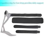 Komzer AFO Foot Drop Brace Medical Ankle Foot Orthosis Support Drop Foot Postural Correction Brace (Medium, RIGHT) by Komzer