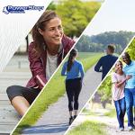 Powerstep Unisex-Adult Original Insoles, Low Profile, Support for Normal Arches, No Trimming Required, Shoe Size Inserts, Blue/Black, Men's 6-6.5 / Women's 8-8.5 by Powerstep