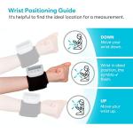 Automatic Wrist Blood Pressure Monitor: Easy@Home Bluetooth Smart Large Cuff BP Machine | Digital Sphygmomanometer| Heart Positioning Indicator | iOS & Android APP | EBP-085 from Easy@Home