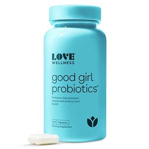 Love Wellness Good Girl Probiotics â Vaginal Probiotic â 30 Day Supply â Supports Vaginal & Urinary Health â Yeast Infection & Bacterial Vaginosis Probiotic â Safe & Effective Daily Supplement by Love Wellness