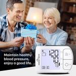 Automatic Wrist Blood Pressure Monitor: Easy@Home Bluetooth Smart Large Cuff BP Machine | Digital Sphygmomanometer| Heart Positioning Indicator | iOS & Android APP | EBP-085 from Easy@Home