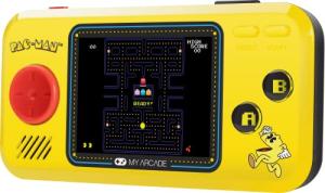 My Arcade Pocket Player Handheld Game Console: 3 Built In Games, Pac-Man, Pac-Panic, Pac-Mania, Collectible, Full Color Display, Speaker, Volume Controls, Headphone Jack, Battery or Micro USB Powered by MyArcade