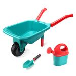 CUTE STONE Kids Gardening Tool Set, Garden Toys with Wheelbarrow, Watering Can and Shovel, Pretend Play Outdoor Indoor Toys, Gifts for Toddlers Boys and Girls from Cute Stone