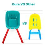 CUTE STONE Kids Gardening Tool Set, Garden Toys with Wheelbarrow, Watering Can and Shovel, Pretend Play Outdoor Indoor Toys, Gifts for Toddlers Boys and Girls from Cute Stone