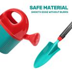 CUTE STONE Kids Gardening Tool Set, Garden Toys with Wheelbarrow, Watering Can and Shovel, Pretend Play Outdoor Indoor Toys, Gifts for Toddlers Boys and Girls from Cute Stone