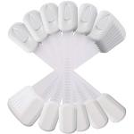 12 Pack Vmaisi Multi-Use Adhesive Straps Locks - Childproofing Baby Proofing Cabinet Latches for Drawers, Fridge, Dishwasher, Toilet Seat, Cupboard, Oven,Trash Can, No Drilling (White) (12) by 