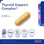 Pure Encapsulations Thyroid Support Complex | Hypoallergenic Supplement with Herbs and Nutrients for Optimal Thyroid Gland Function* | 120 Capsules by Pure Encapsulations